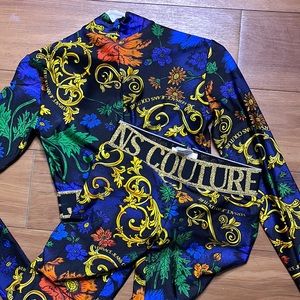 Versace jeans couture two piece set